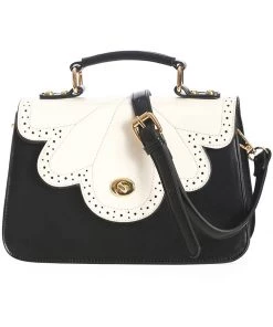 Banned Scalloped Handbag White New In