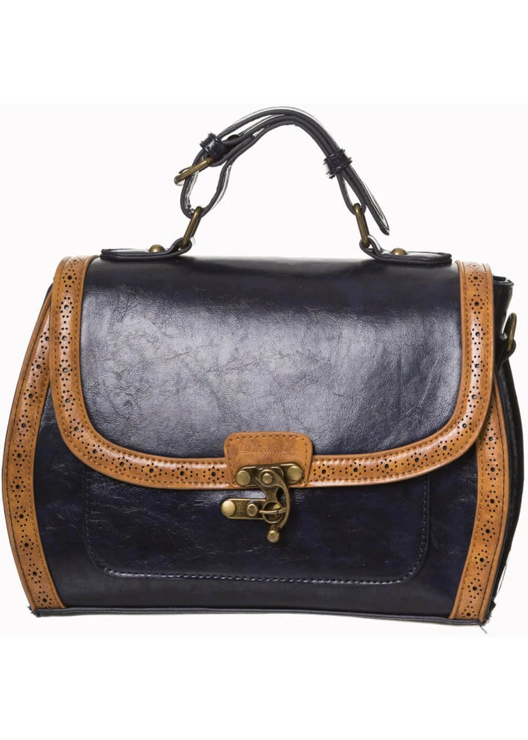 Banned Stevie Bag Dark Blue New In