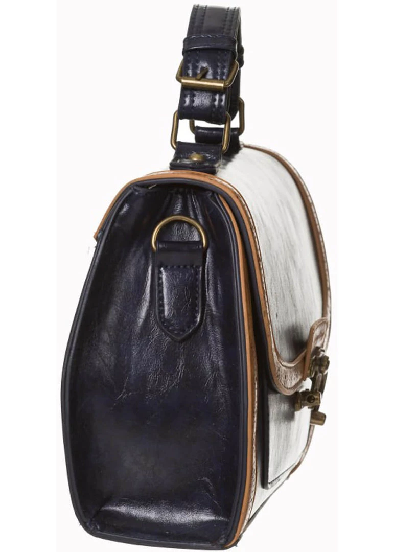 Banned Stevie Bag Dark Blue New In