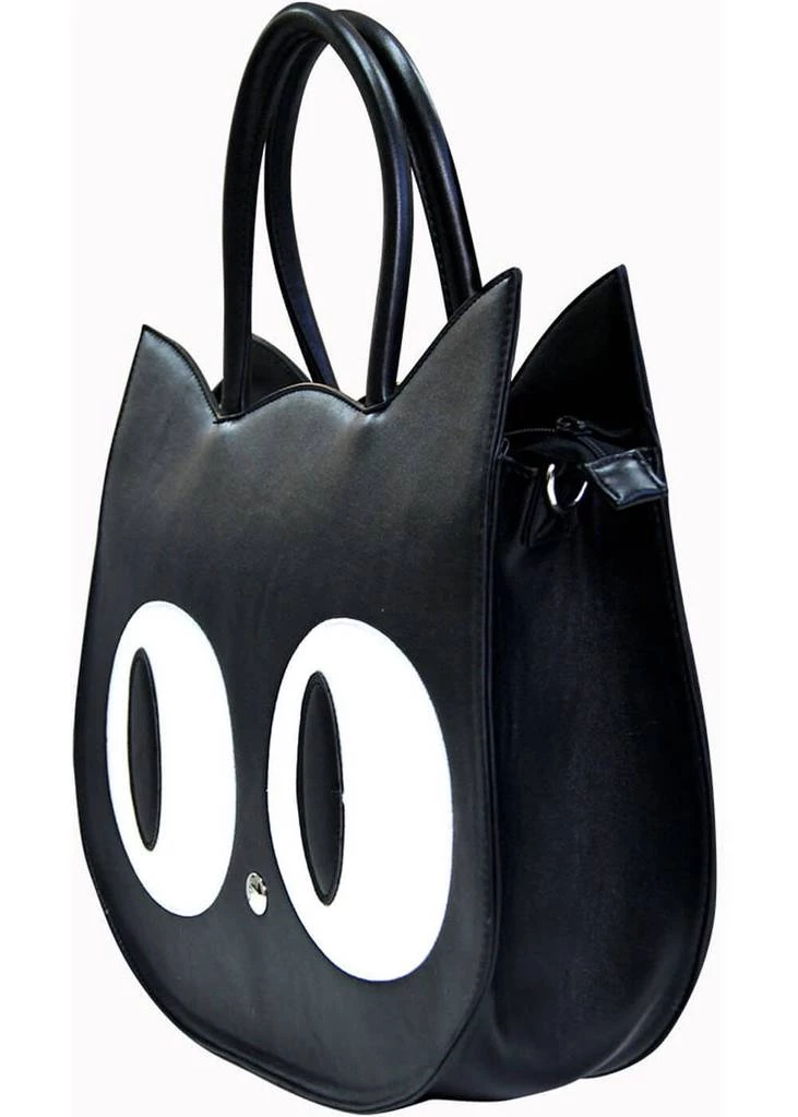 Banned Cat In The Bag Shoulder Bag Black