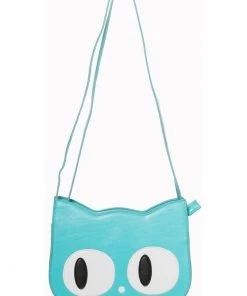 New In Banned Addis Kitten Handbag Blue