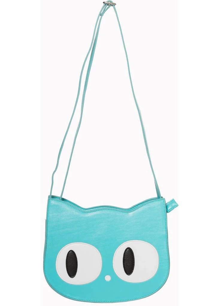 New In Banned Addis Kitten Handbag Blue
