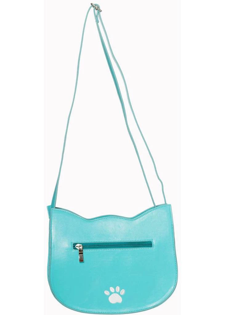 New In Banned Addis Kitten Handbag Blue