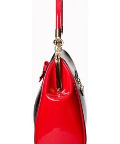 Banned Fantasy Handbag Black Red New In