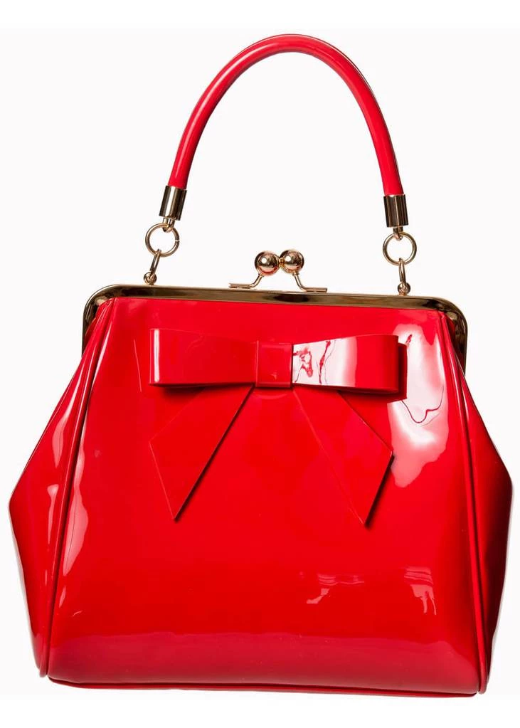 Banned American Vintage 50's Handbag Red New In