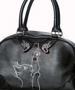 Banned Meow Bag Black New In