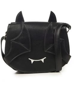 Banned Release The Bats Shoulder Bag Black