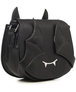 Banned Release The Bats Shoulder Bag Black
