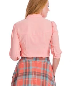 Banned Bunny Hop 40's Blouse Blush