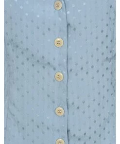 Banned Afternoon Tea Spot 40's Blouse Blue