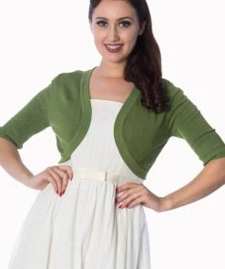Banned Hudson 50's Bolero Apple Green