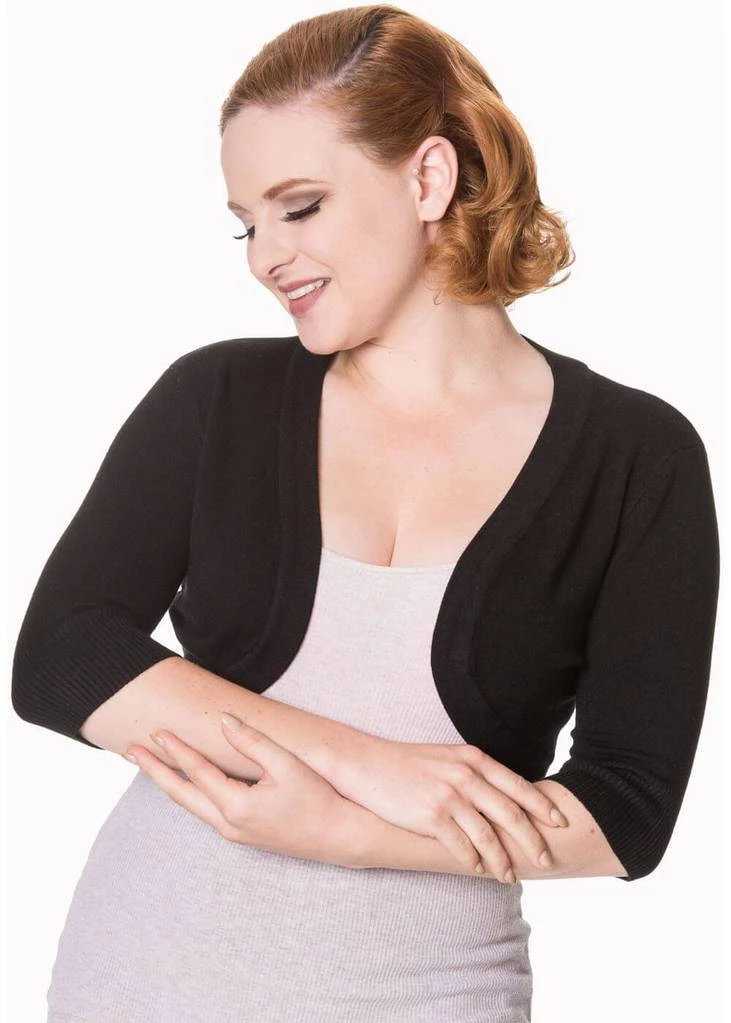 New In Banned Hudson Bolero Black