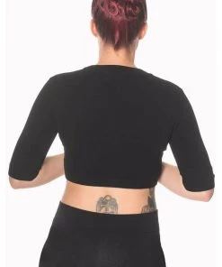 New In Banned Hudson Bolero Black