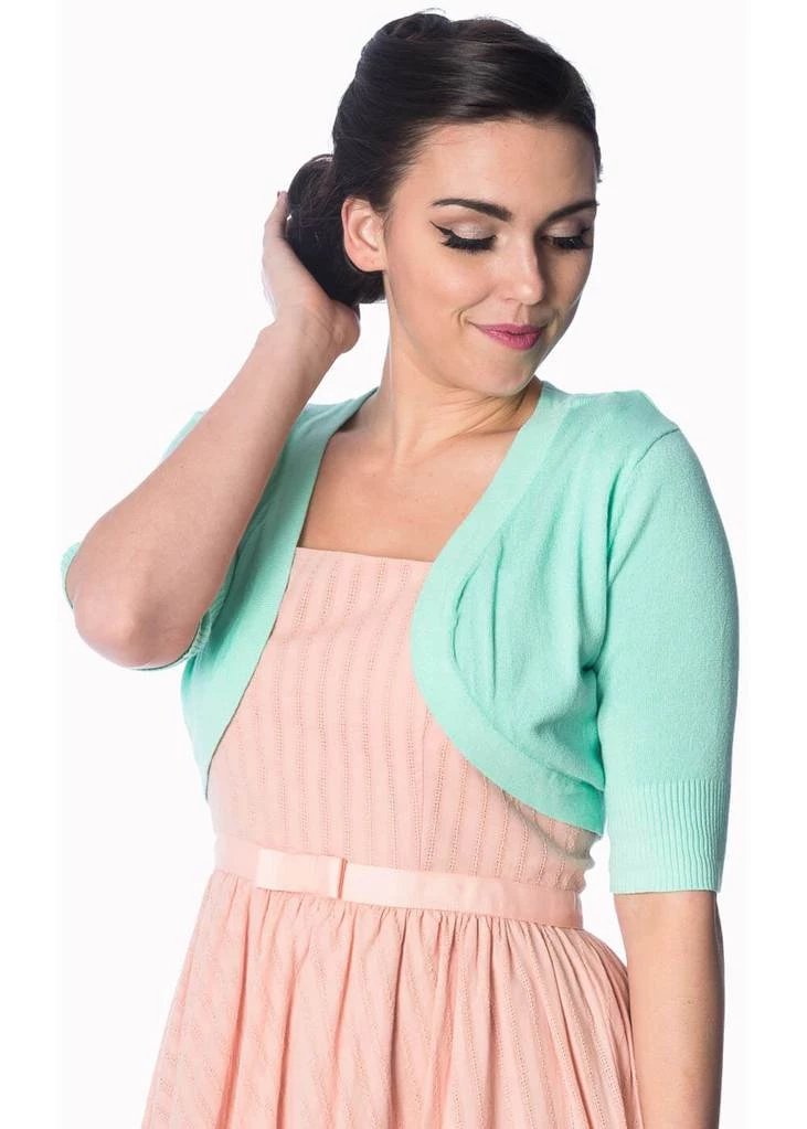 New In Banned Hudson 50's Bolero Mint Color