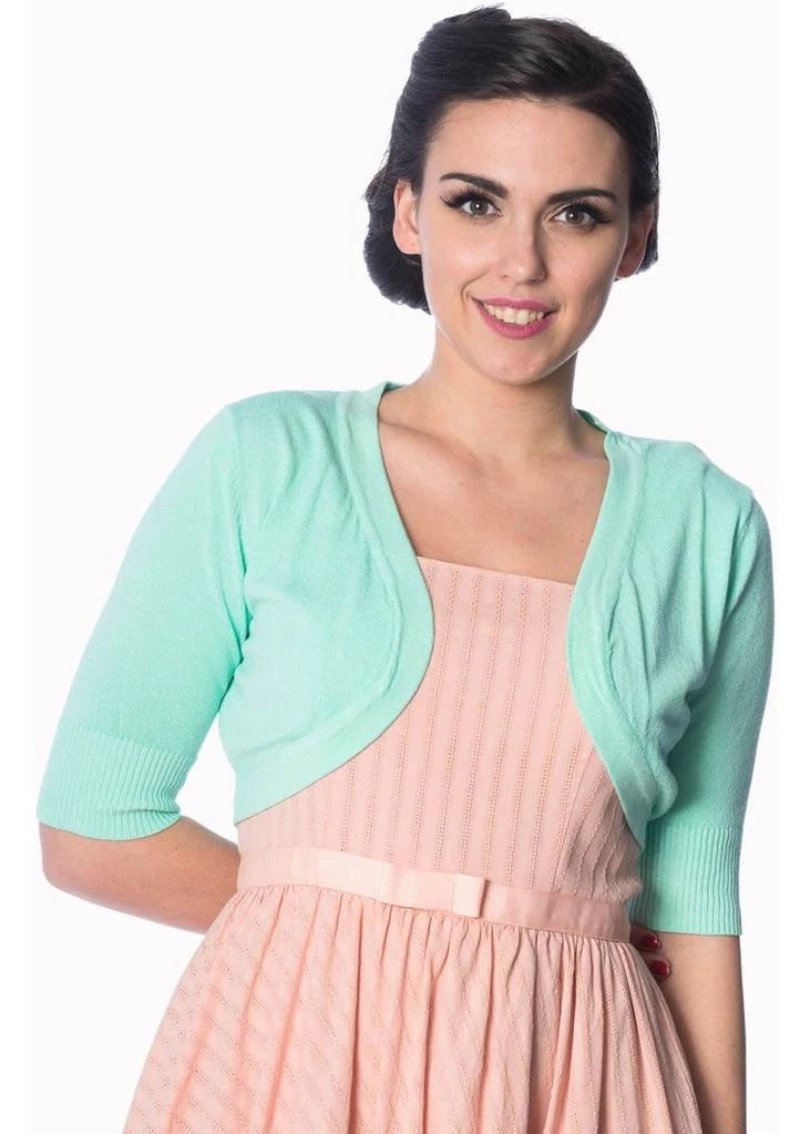 New In Banned Hudson 50's Bolero Mint Color