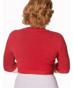 Banned Hudson Bolero Red New In