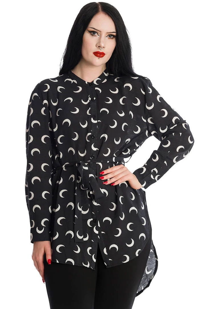 Banned Thousand Moons Blouse Black