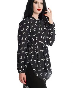 Banned Thousand Moons Blouse Black