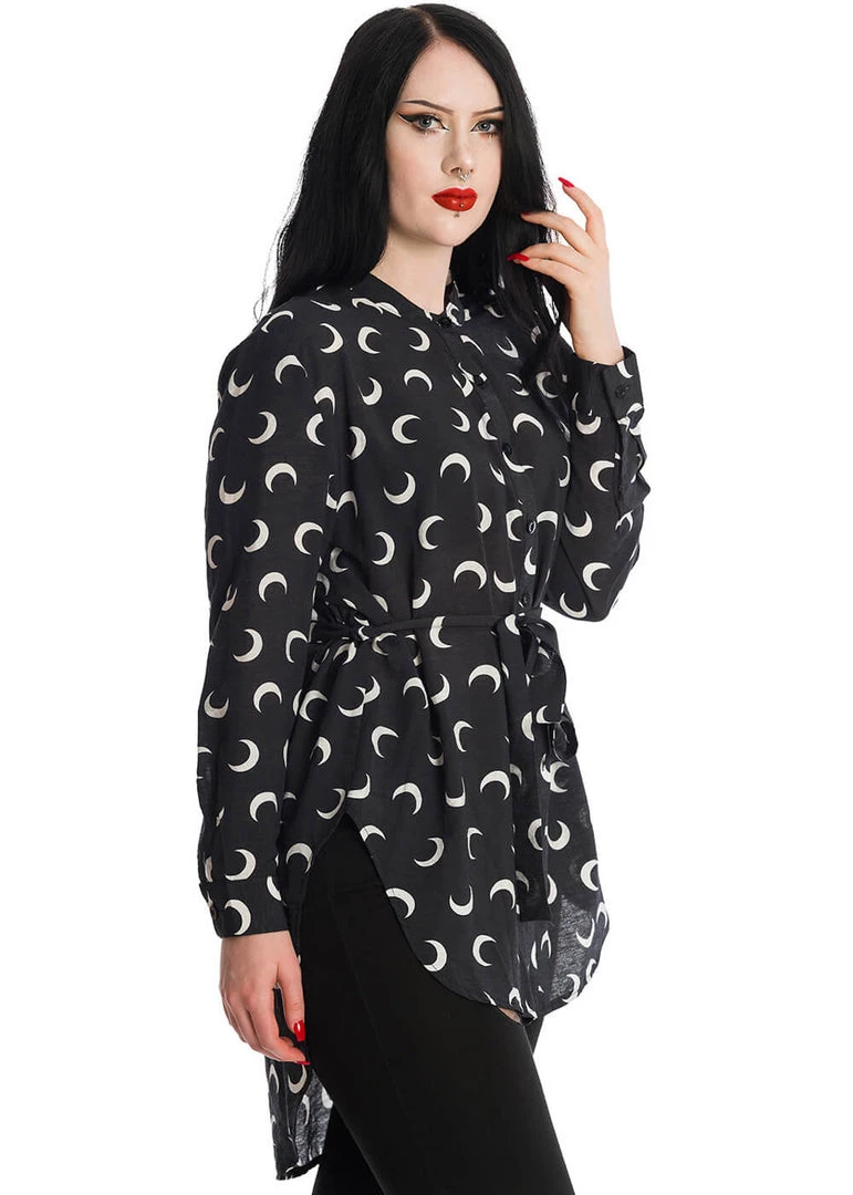 Banned Thousand Moons Blouse Black
