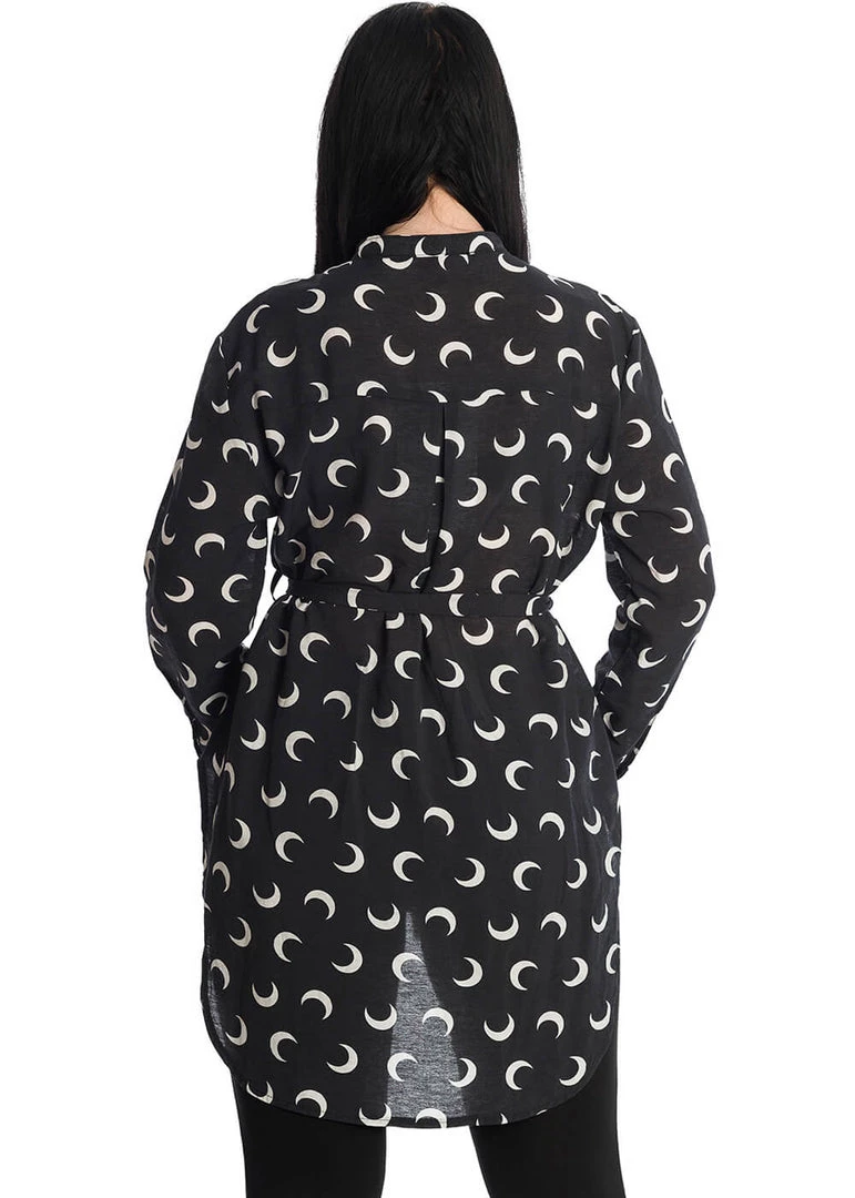 Banned Thousand Moons Blouse Black