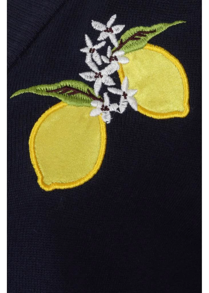 Banned Lemon 50's Cardigan Navy Blue New In
