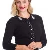 Banned Bunny Hop 40's Cardigan Black New In