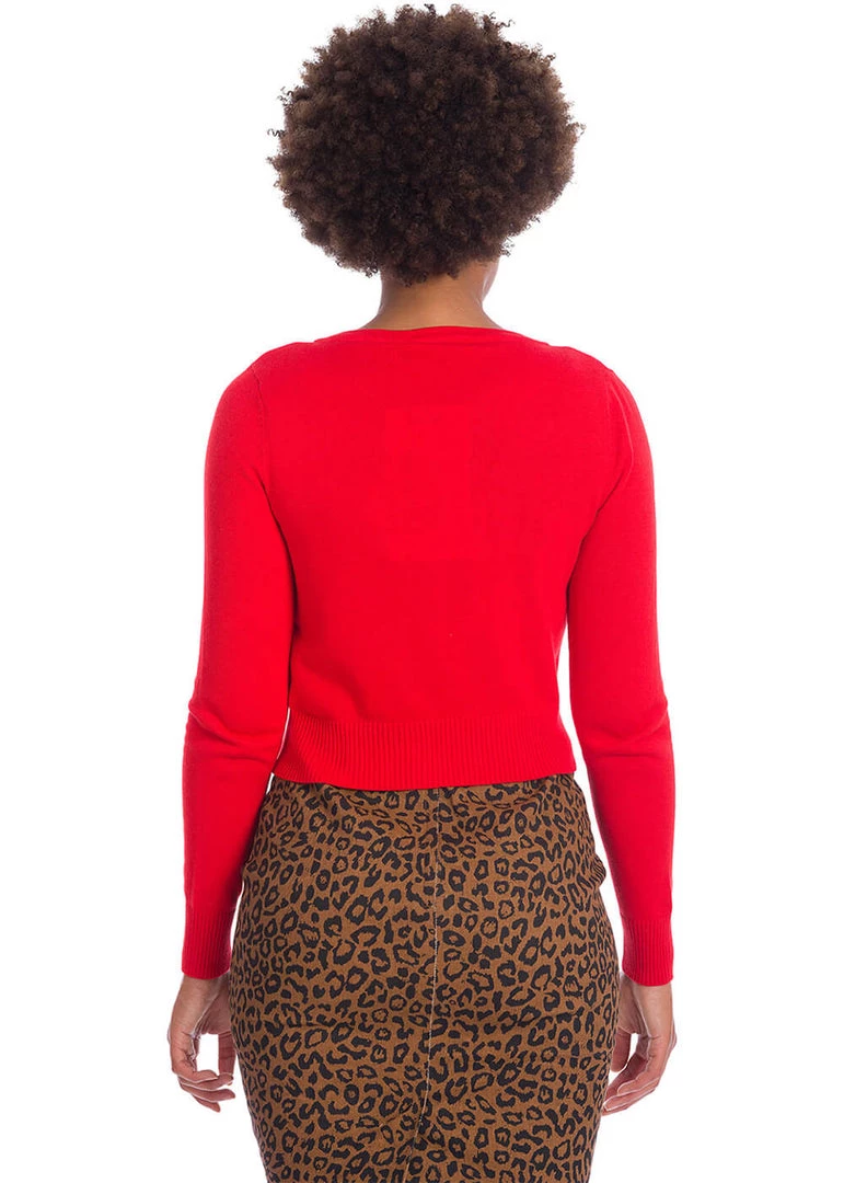 Banned Love Dream 50's Cardigan Red