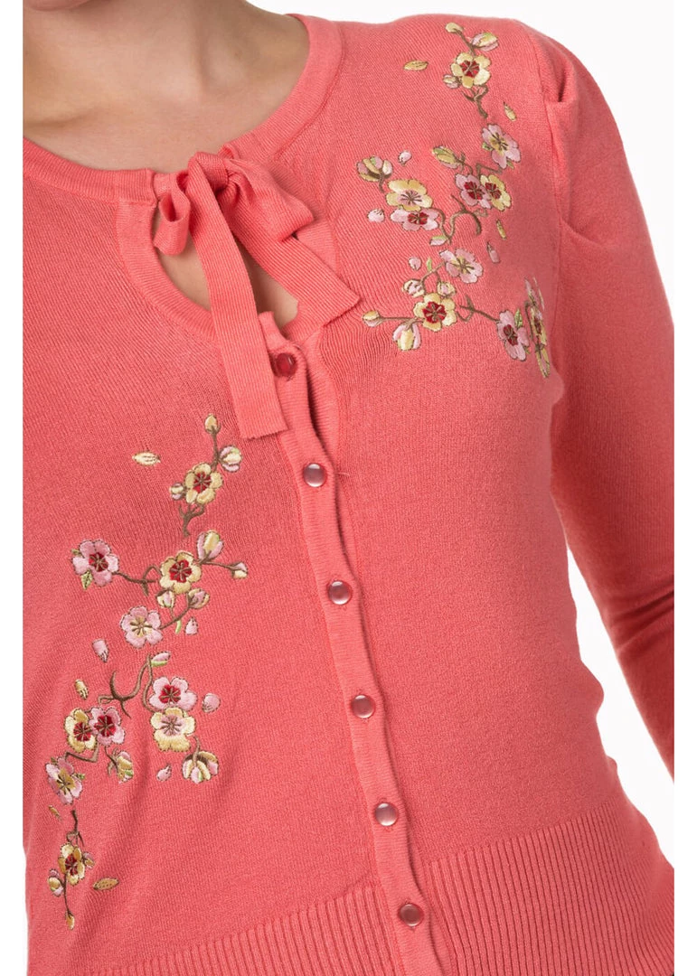 Banned Kyoto 40's Cardigan Coral