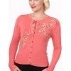 Banned Kyoto 40's Cardigan Coral