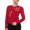 Banned Kyoto 40's Cardigan Red