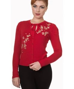 Banned Kyoto 40's Cardigan Red