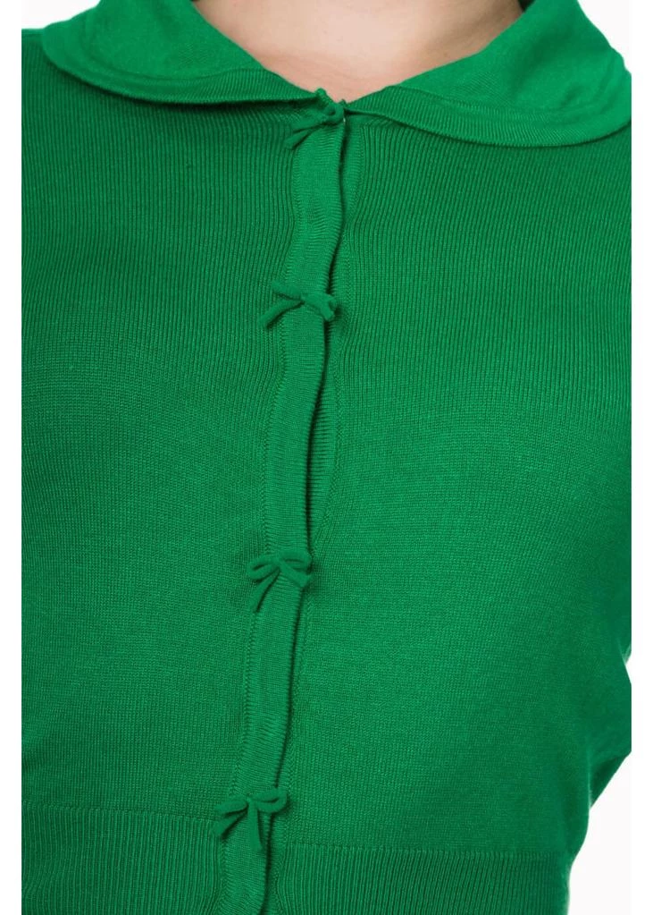 New In Banned April Bow 40's Cardigan Green