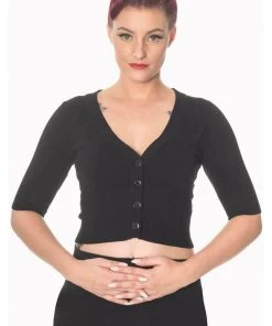 Banned Overload Cardigan Black