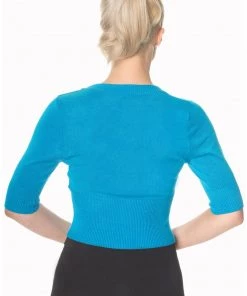 Banned Overload Cardigan Blue New In