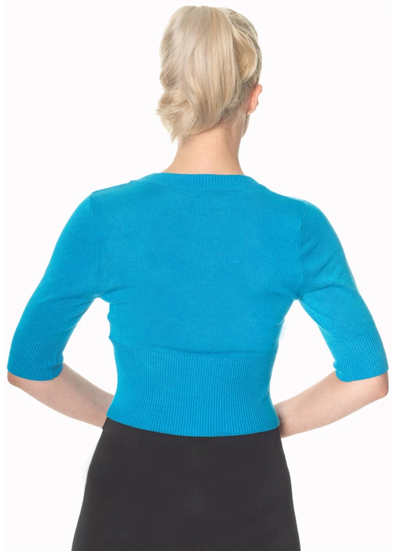 Banned Overload Cardigan Blue New In