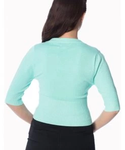 New In Banned Overload 50's Cardigan Mint Color