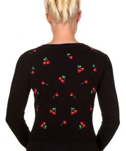 Banned Drive Me Crazy 50's Cardigan Black