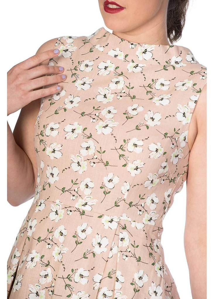 Banned Fresh Bloom 60's Swing Dress Pink New In