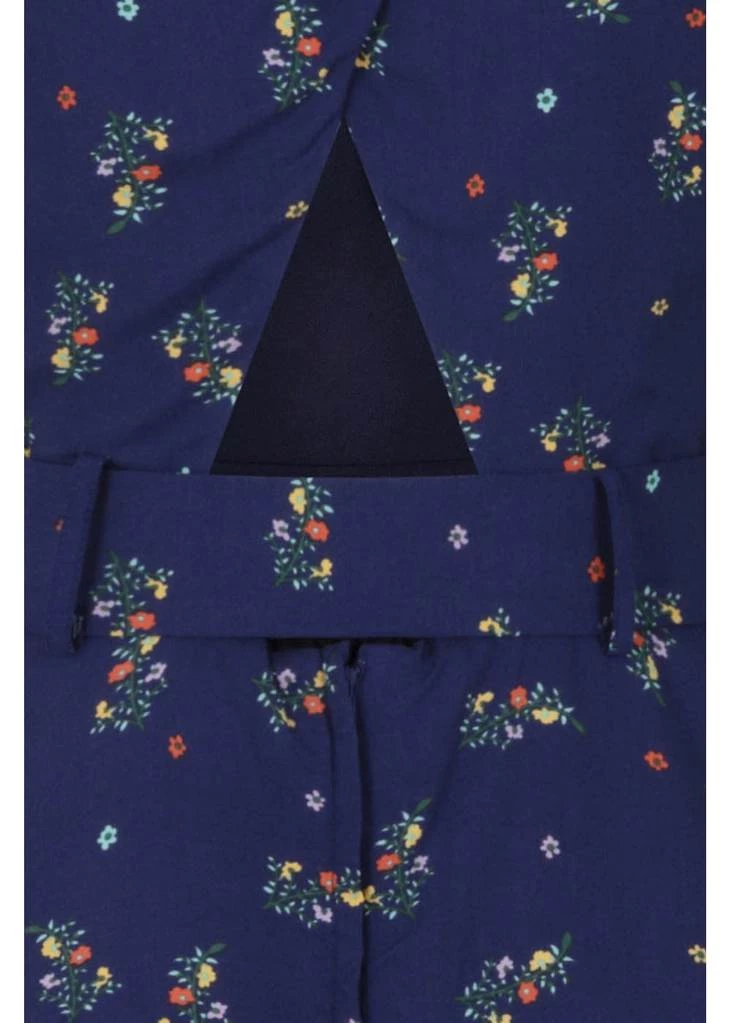 New In Banned Spring Sprig 60's Dress Navy