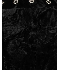 New In Banned Big Crush Velvet 60's Dress Black