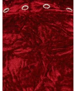 Banned Big Crush Velvet 60's Dress Burgundy