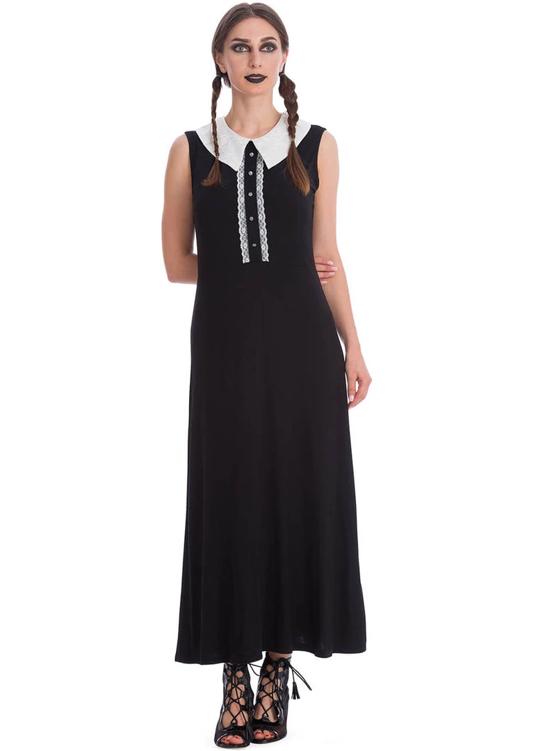 Banned Haunted Doll Dress Black