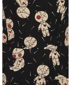 New In Banned Voodoo 50's Swing Dress Black