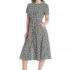 Banned Daisy 40's Swing Dress Black