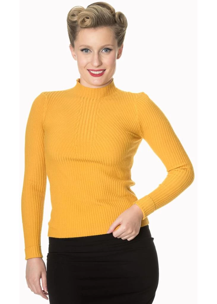 Banned Let's Tango Jumper Mustard