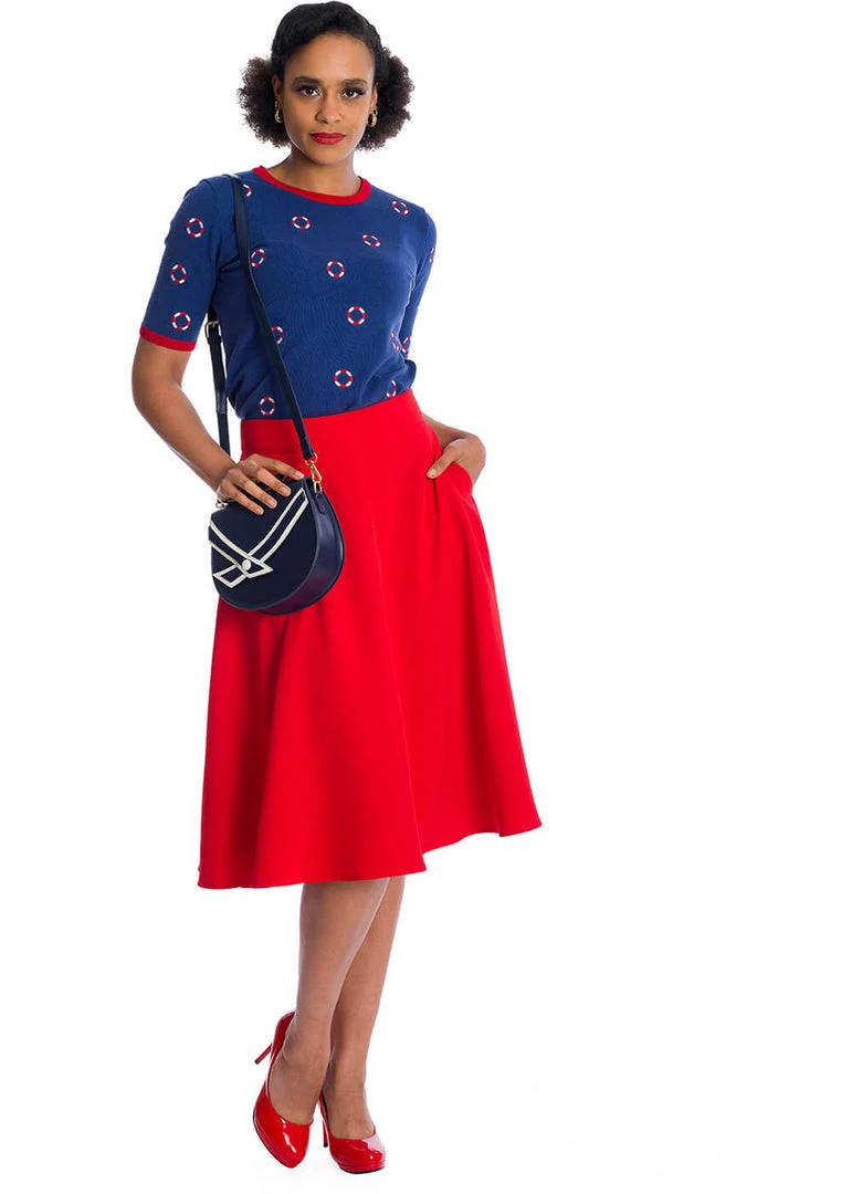 Banned Regatta Boi 40's Jumper Blue