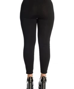 Banned Galathea Moon 80's Leggings Black