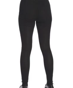 New In Banned Spell On Me Cat Leggings Black