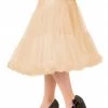 Banned 50's Petticoat Long Champagne
