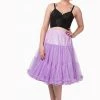 New In Banned 50's Petticoat Long Lavender